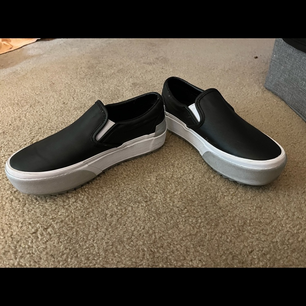 Vans Classic Shiny Slip-on Stacked